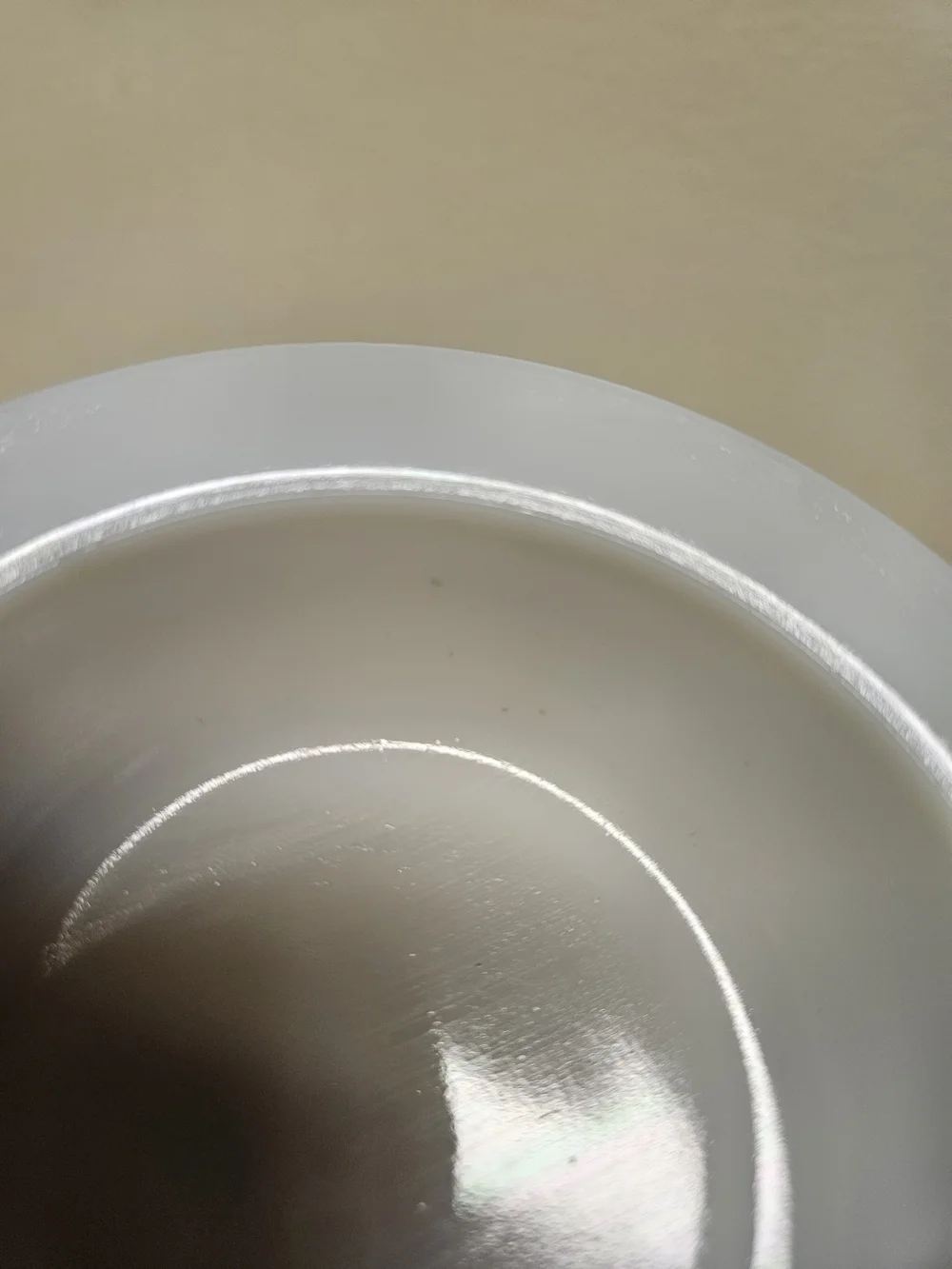 Milk Glass Serving Bowls - Set of 2